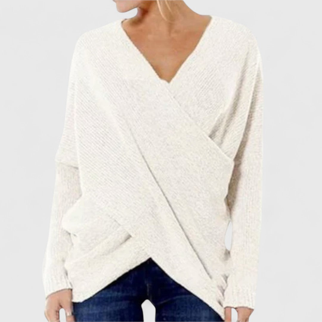Charlotte - Crossed Sweater
